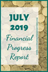 July Financial Progress Report Series