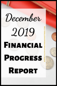 December Financial Progress Report Pin Image