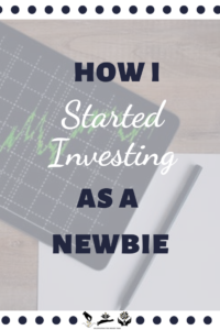 How I Started Investing As A Newbie Pin Imae