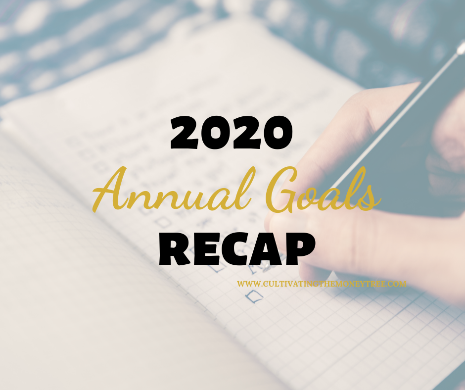 2020 Annual Goals Recap